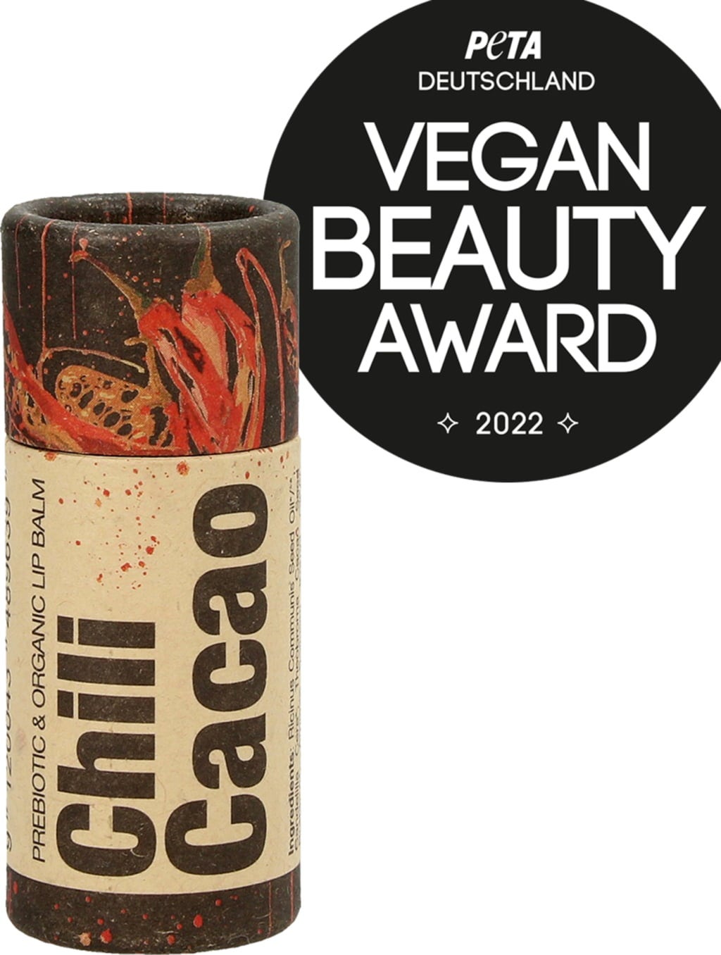 Hands on Veggies Lippenbalsam Chili - Cacao Bio