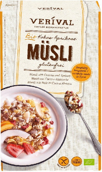 Muesli à la Noix de Coco et aux Abricots, Bio