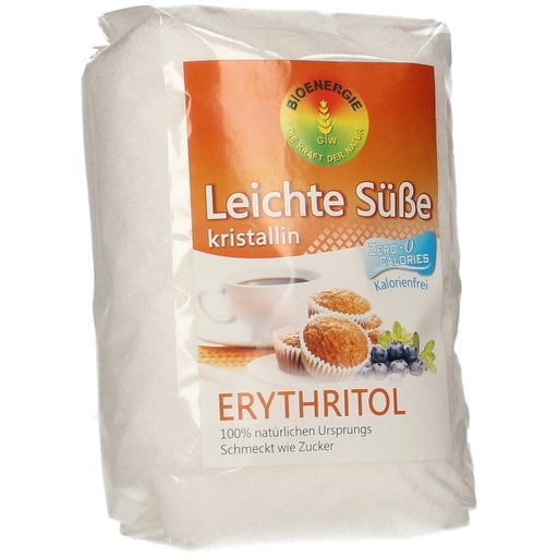 Bioenergie Leichte Süße, Erythritol kristallin - 700g Cello-Beutel