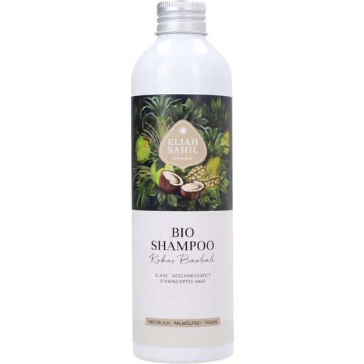 ELIAH SAHIL Bio šampon Kokos in baobab - 230 ml
