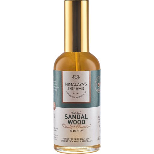 Ajurvedsko olje za telo in obraz Sandalovina/Serenity - 100 ml