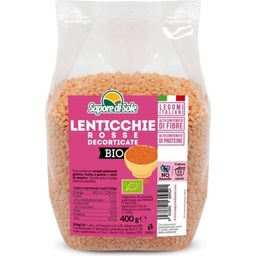 Sapore di Sole Organic Hulled Red Lentils - 400 g