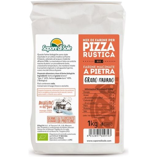 Sapore di Sole Mix di Farine Bio per Pizza Rustica - 1 kg