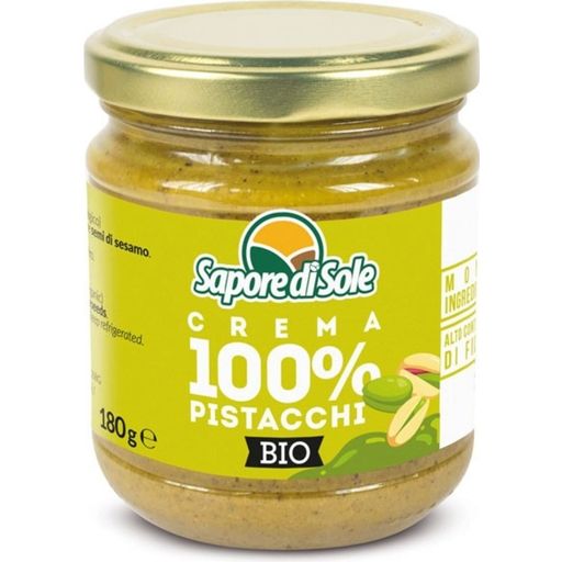 Sapore di Sole Organic 100% Pistachio Butter - 180 g