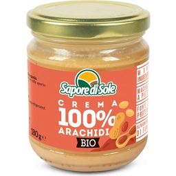 Sapore di Sole Crème 100% Cacahuètes Bio - 180 g