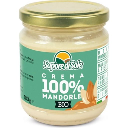 Sapore di Sole Bio 100% weiße Mandelcreme - 180 g