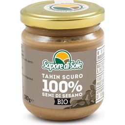Organic 100% Whole Grain Sesame Cream - Dark Tahini - 180 g