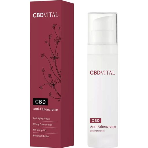 CBD-VITAL Crème Anti-Rides - 50 ml