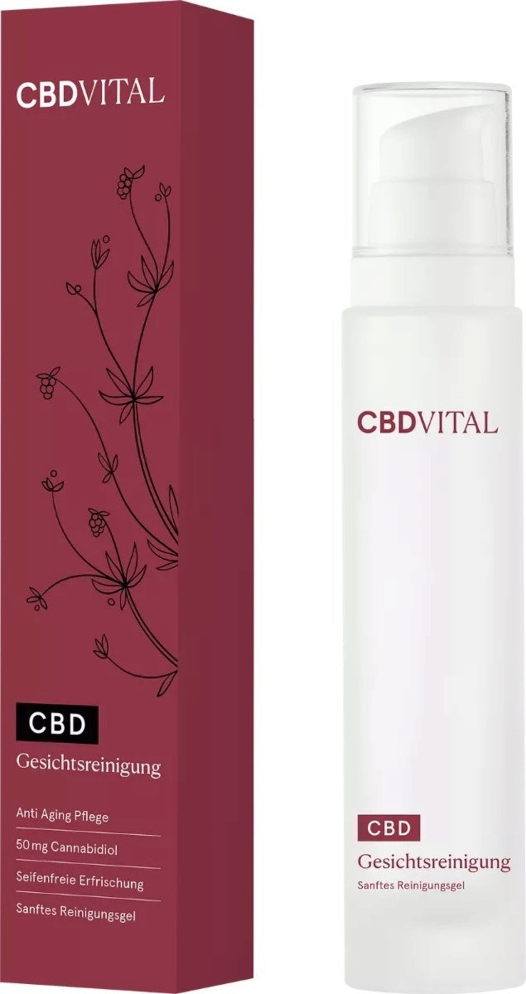 CBD-VITAL Facial Cleanser - 100 ml