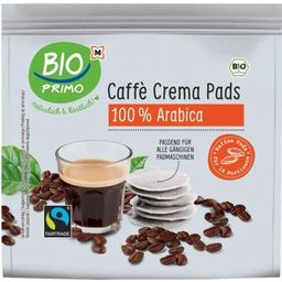 BIO PRIMO Café Fairtrade en Pads - 100 % Arábica - 18 pads