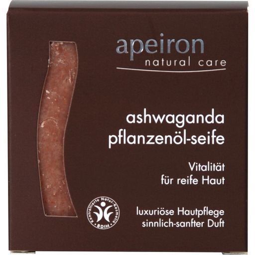 Apeiron Сапун с растително масло Ashwaganda - 100 g