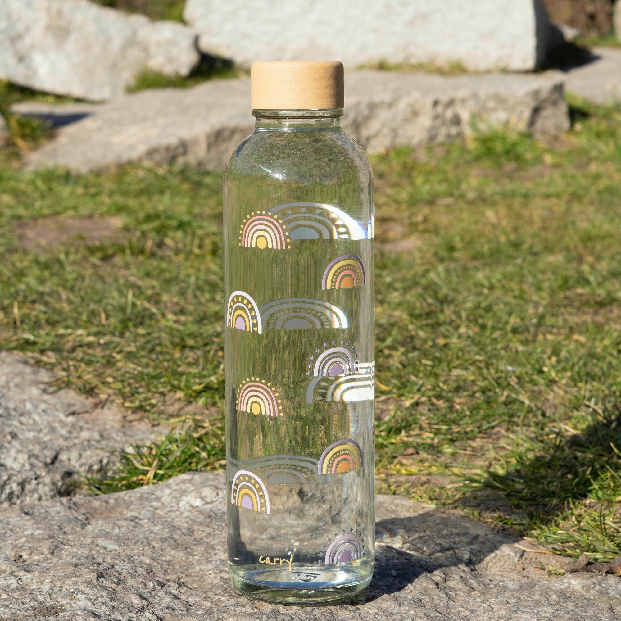 Carry Bottle Bouteille - BOHO RAINBOW, 0,7 l - 1 pcs