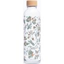 Carry Bottle Butelka szklana - FLOWER RAIN, 0,7 l - 1 Szt.
