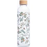 Carry Bottle Butelka szklana - FLOWER RAIN, 0,7 l