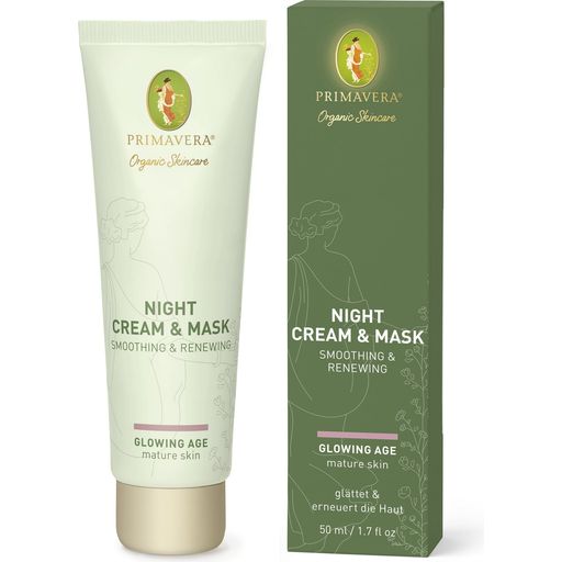 Primavera Smoothing & Renewing Night Cream & Mask - 50 ml