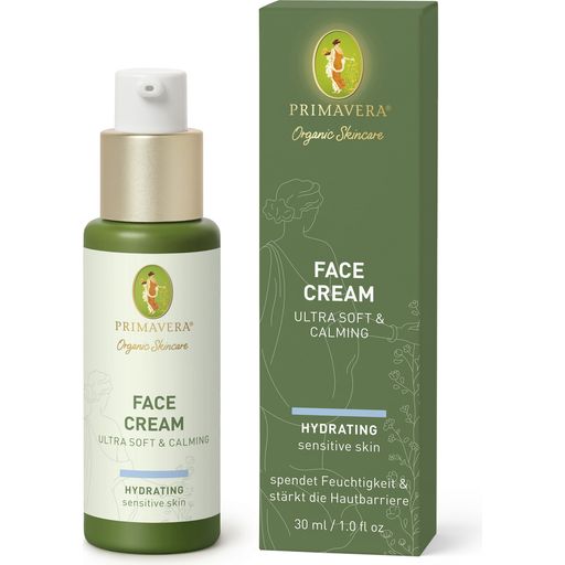 Primavera Face Cream Ultra soft & Calming - 30 ml
