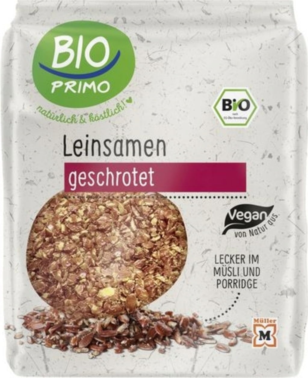 Graines de Lin Brun Bio Concassées - 200 g
