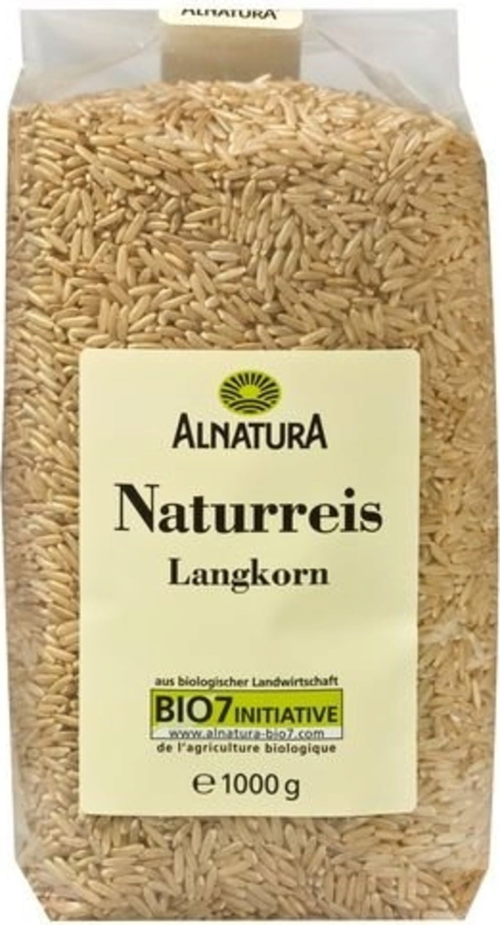Alnatura Organic Long Grain Brown Rice