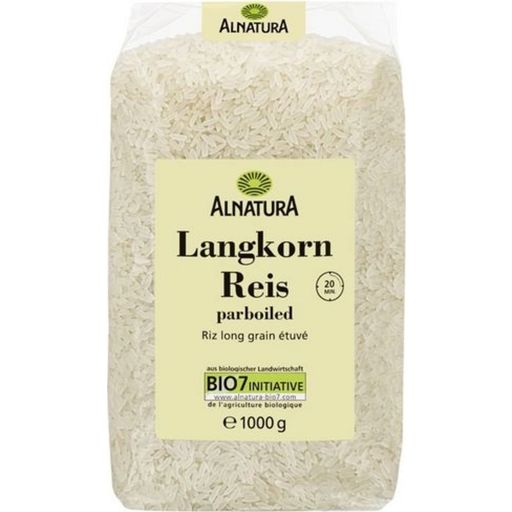 Alnatura Organic Parboiled Long Grain Rice - 1 kg