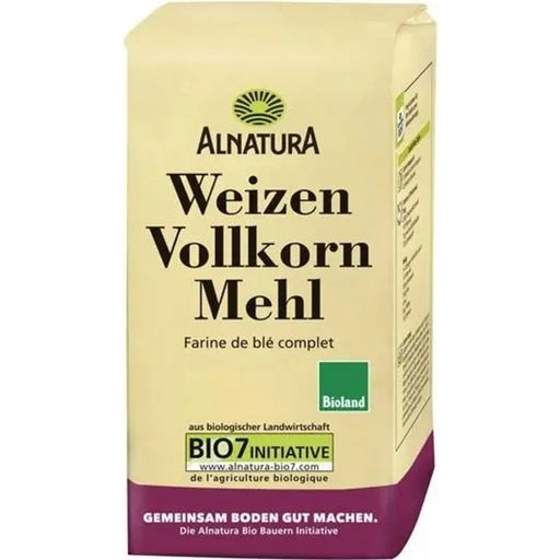 Alnatura Organic Whole Wheat Flour - 1 kg