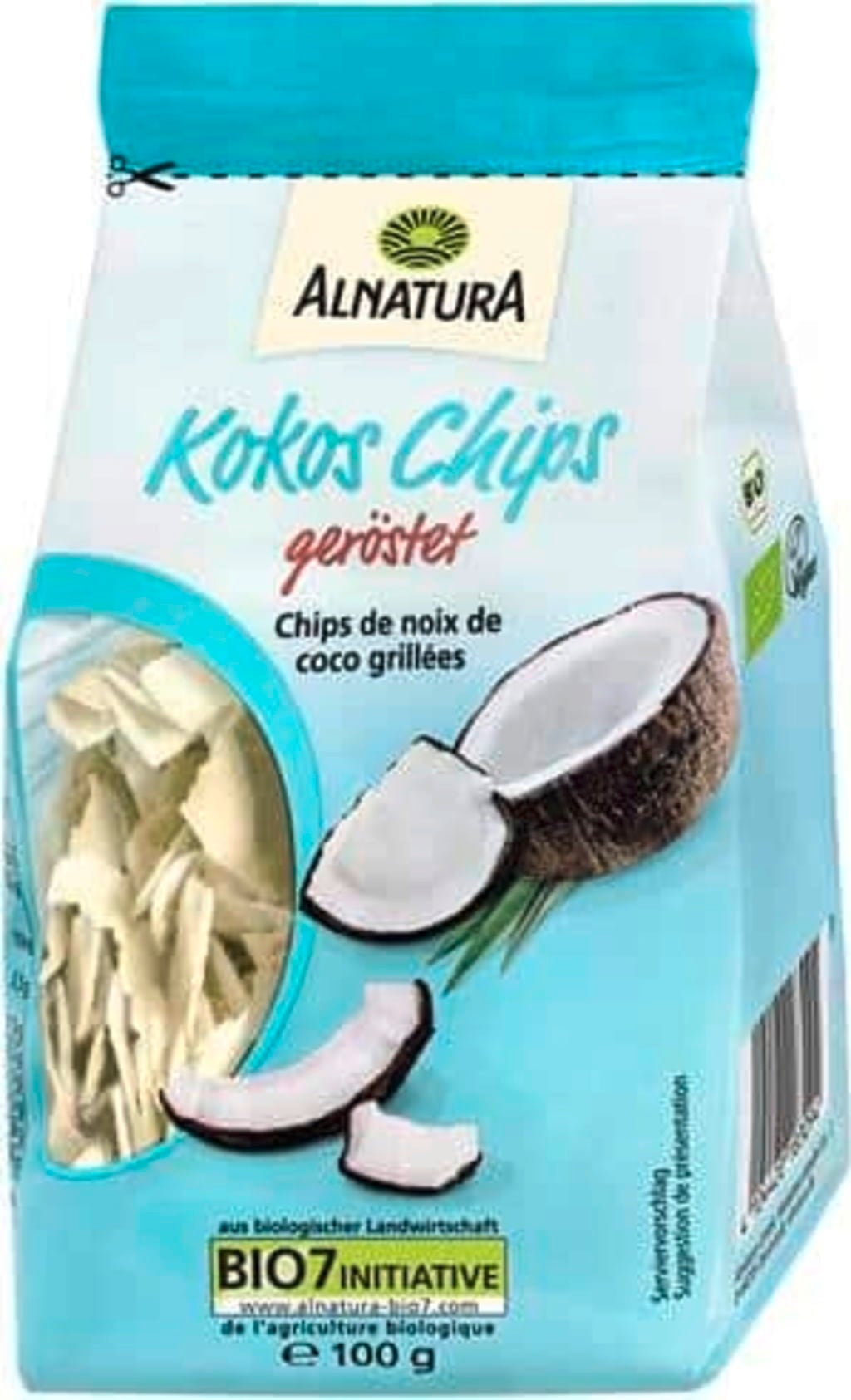 Alnatura Chips de Noix de Coco Grillées Bio - 100 g