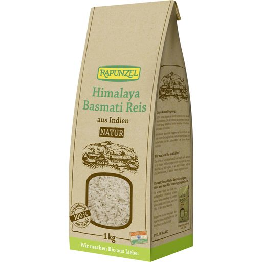 Био хималайски ориз басмати - Натурален / пълнозърнест - 1 kg