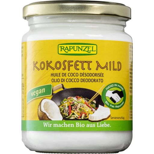 Rapunzel Organic Coconut Oil, Mild - 200 g