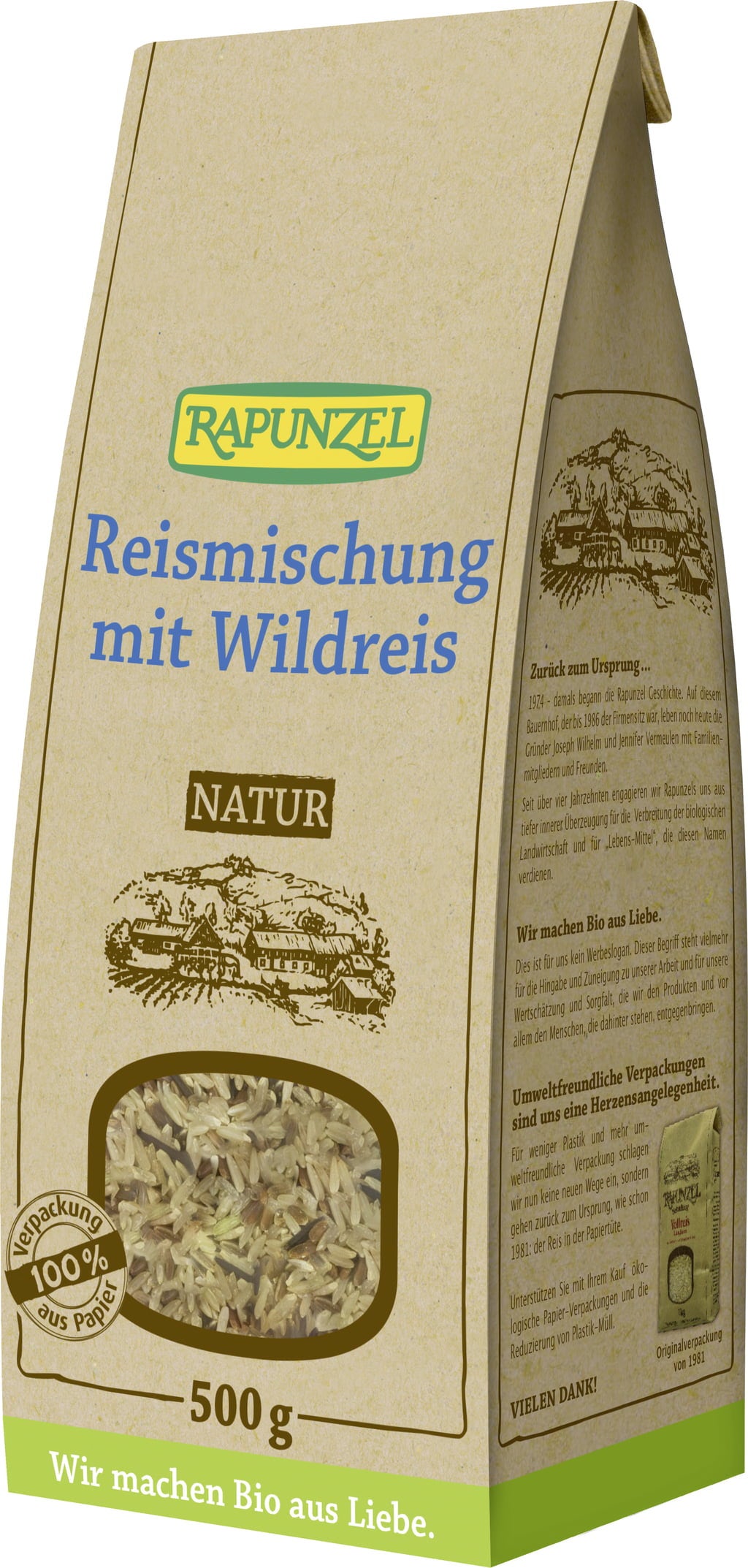 Rapunzel Bio Reismischung mit Wildreis / Vollkorn
