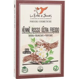 Le Erbe di Janas Henné (Rouge ultra-froid) - 100 g