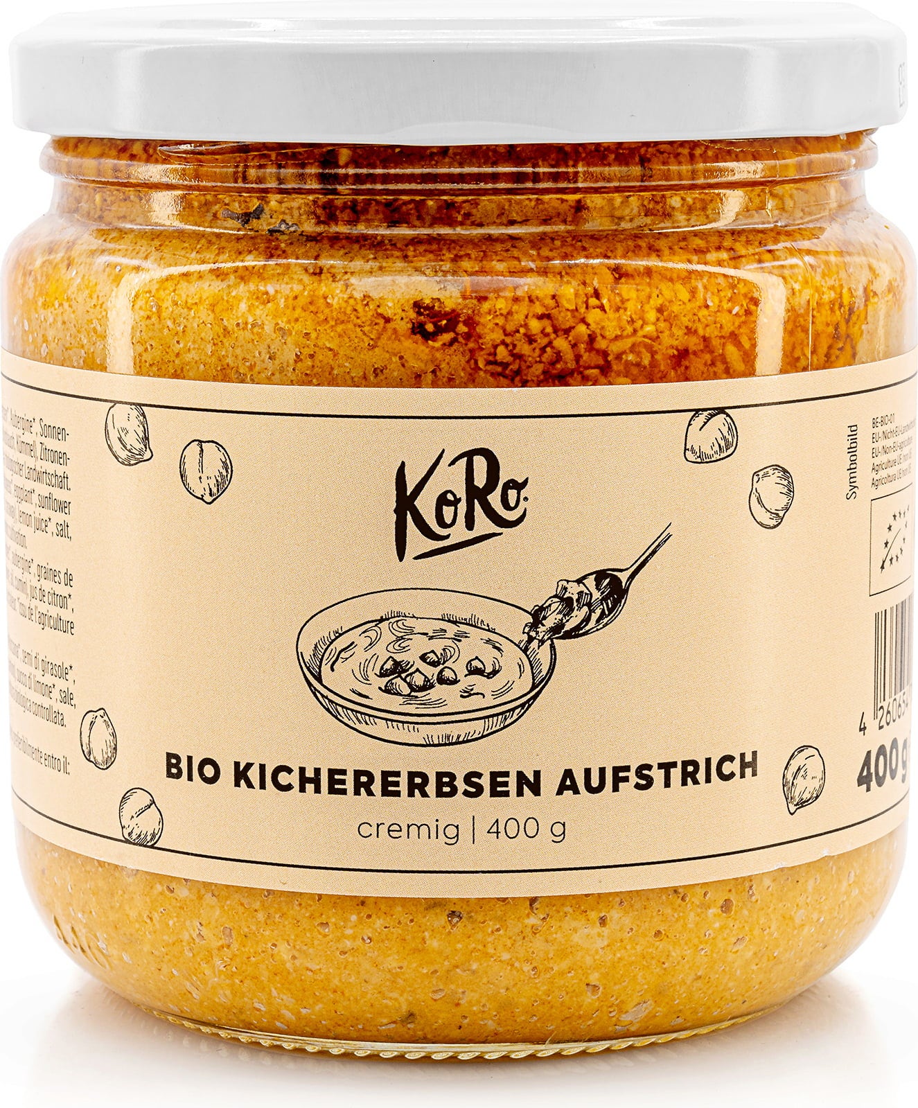 KoRo Bio Kichererbsen Aufstrich
