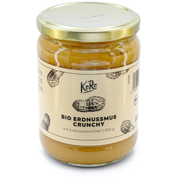 KoRo Crema de Cacahuete Bio - Crunchy - 500 g