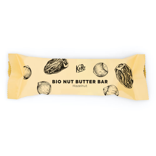 KoRo Organic Hazelnut Nut Butter Bar - 30 g