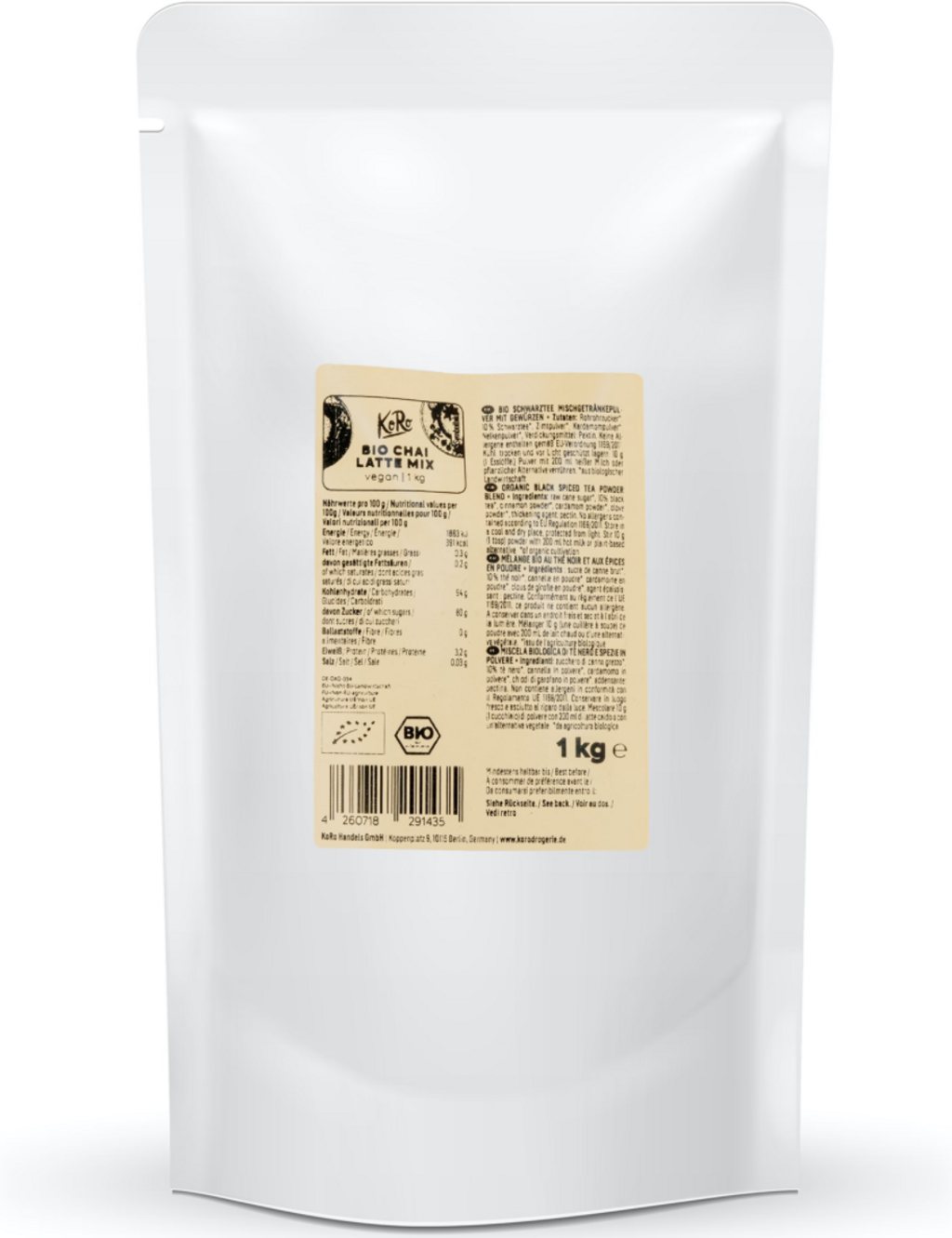 KoRo Organic Chai Latte Mix