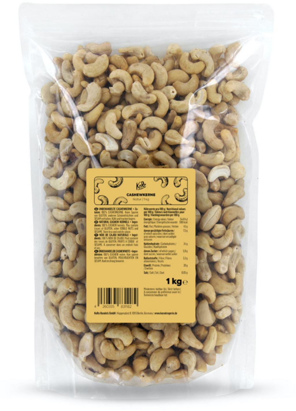 KoRo Noix de Cajou Premium