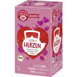 TEEKANNE Organic From the Heart - 20 double chamber teabags