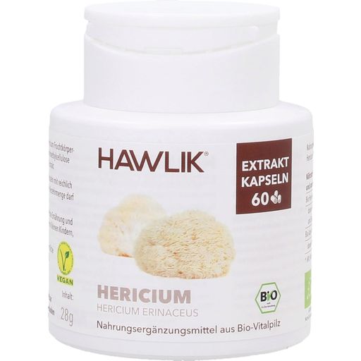 Hawlik Extrait d'Hericium Bio - Gélules - 60 gélules