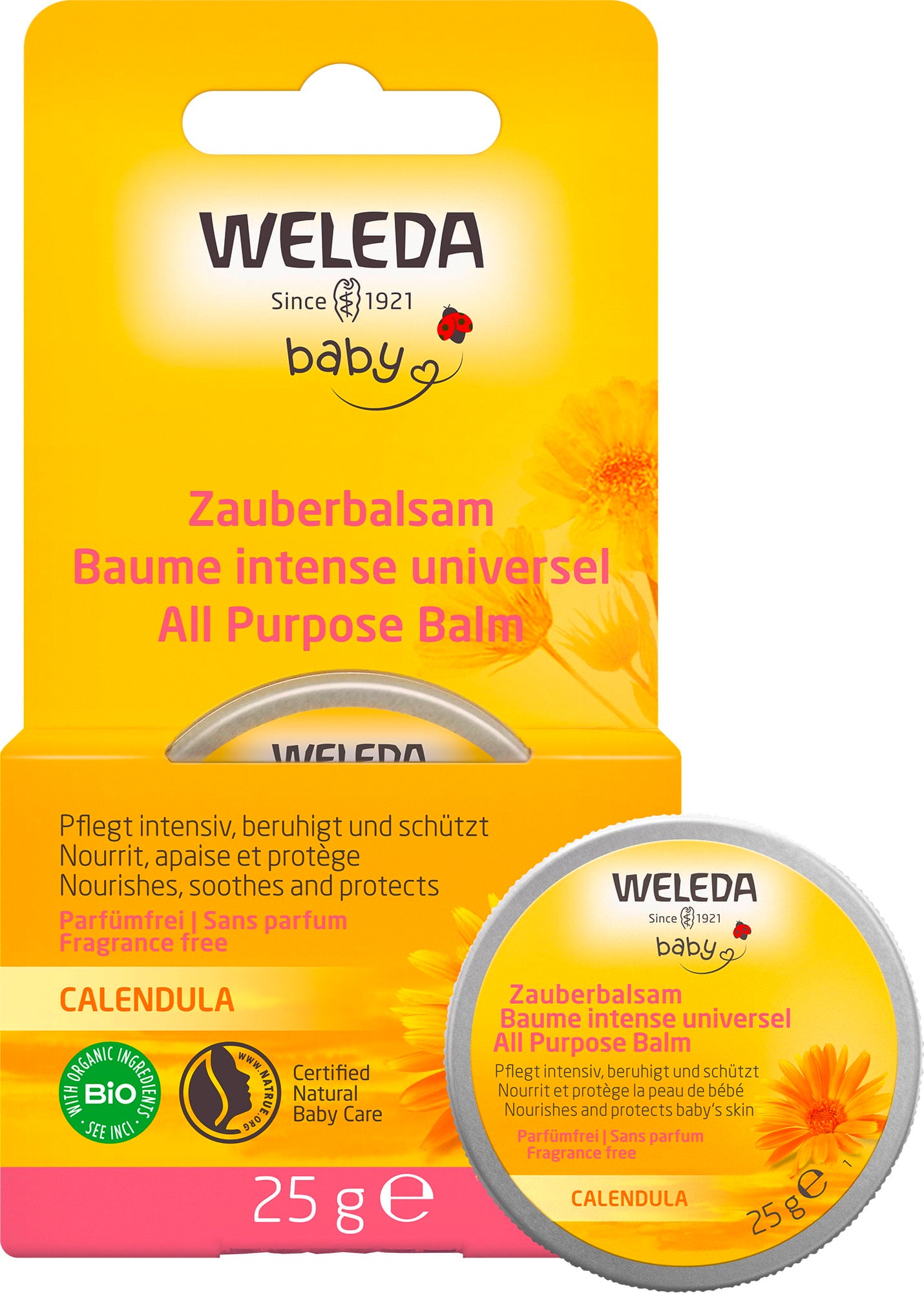 Weleda Baume Intense Universel au Calendula - 25 g