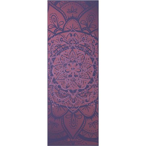 GAIAM ATHENISCHE ROSE Yogamatte Premium - Lilatöne mit Mandala