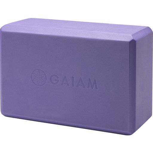 GAIAM Yoga Block, Purple - Purple