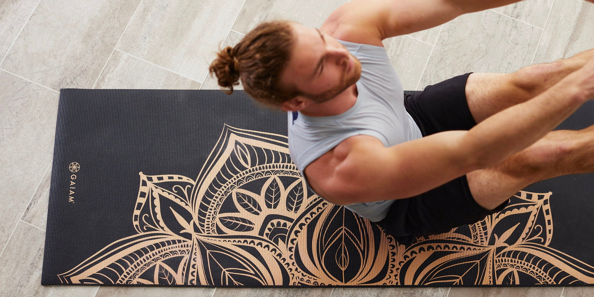 GAIAM Yoga Mat Premium BRONZE MEDAL - 1 Pc