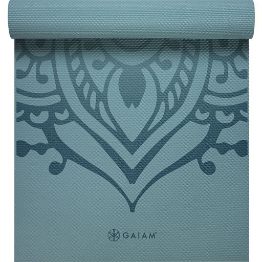 GAIAM Tappetino Yoga Premium NIGARA - blu con disegno
