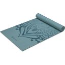 GAIAM Esterilla de yoga premium NIGARA - Azul con estampado