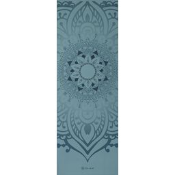 GAIAM NIGARA Yogamatte Premium - Blau mit Muster