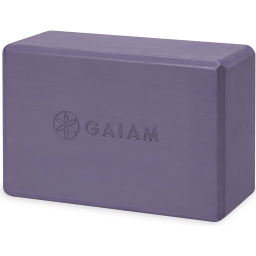 GAIAM Bloc de Yoga NAVAJO, Violet - violet avec motif 