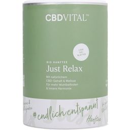 CBD-VITAL Just Relax - Organic CBD Hemp Tea - 100 g