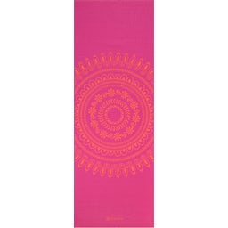 GAIAM HELL MARRAKESCH Yogamatte Premium - Pink mit orangem Muster