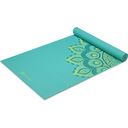 GAIAM CAPRI Premium Yoga Mat - Turquoise with Capri Mandala