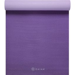 DARK & LIGHT PLUM Premium Reversible Yoga Mat - Plum light & dark