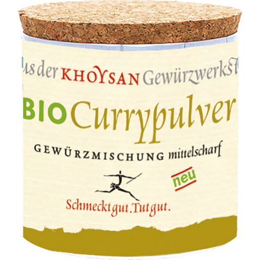 Khoysan Curry Bio en Poudre - Moyennement Épicé - 100 g