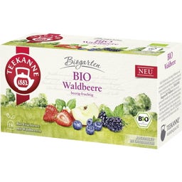 TEEKANNE Biogarten Waldbeere - 18 Doppelkammerbeutel